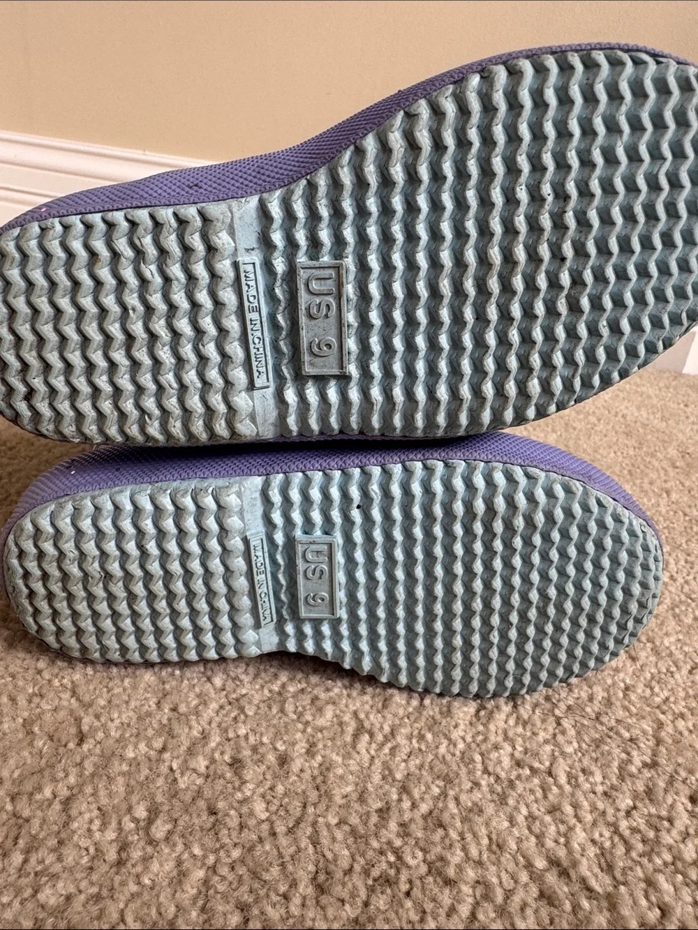 Hunter Purple Glitter Rain Boots